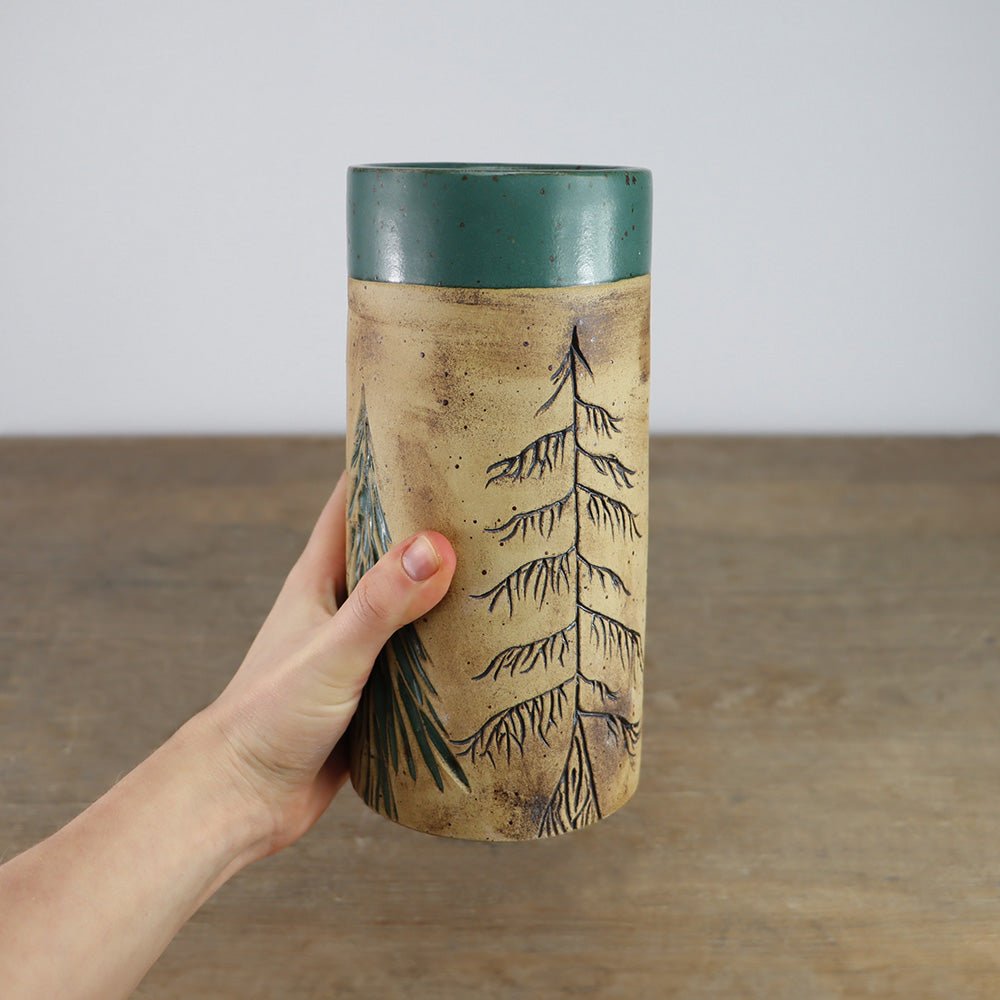 Keramik Vase klein Sonder - Edition Handgemacht - Vase