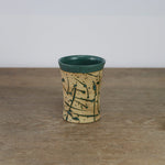 Keramik Becher ohne Henkel Handmade - BE 11005 - 13 - Becher