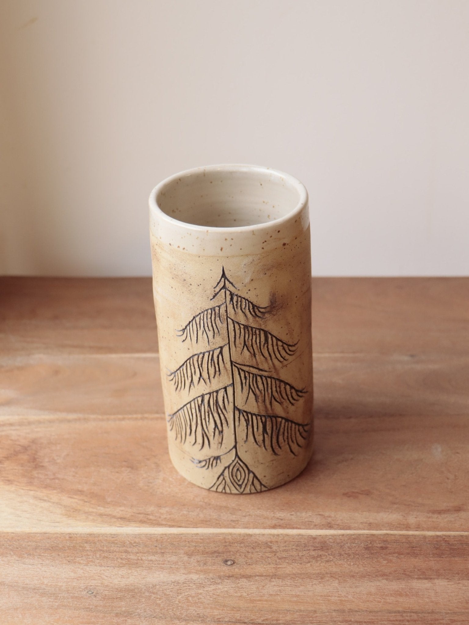 Keramik Vase groß Sonder - Edition Handgemacht -  - Blumenvase