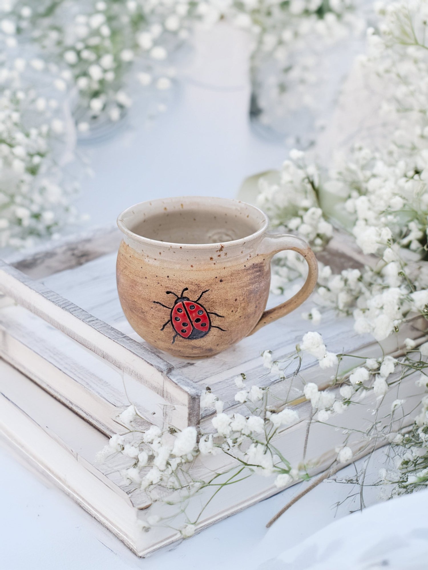 Motiv - Tassen aus Keramik Handgedreht - TB 31201 - bauchige Tasse