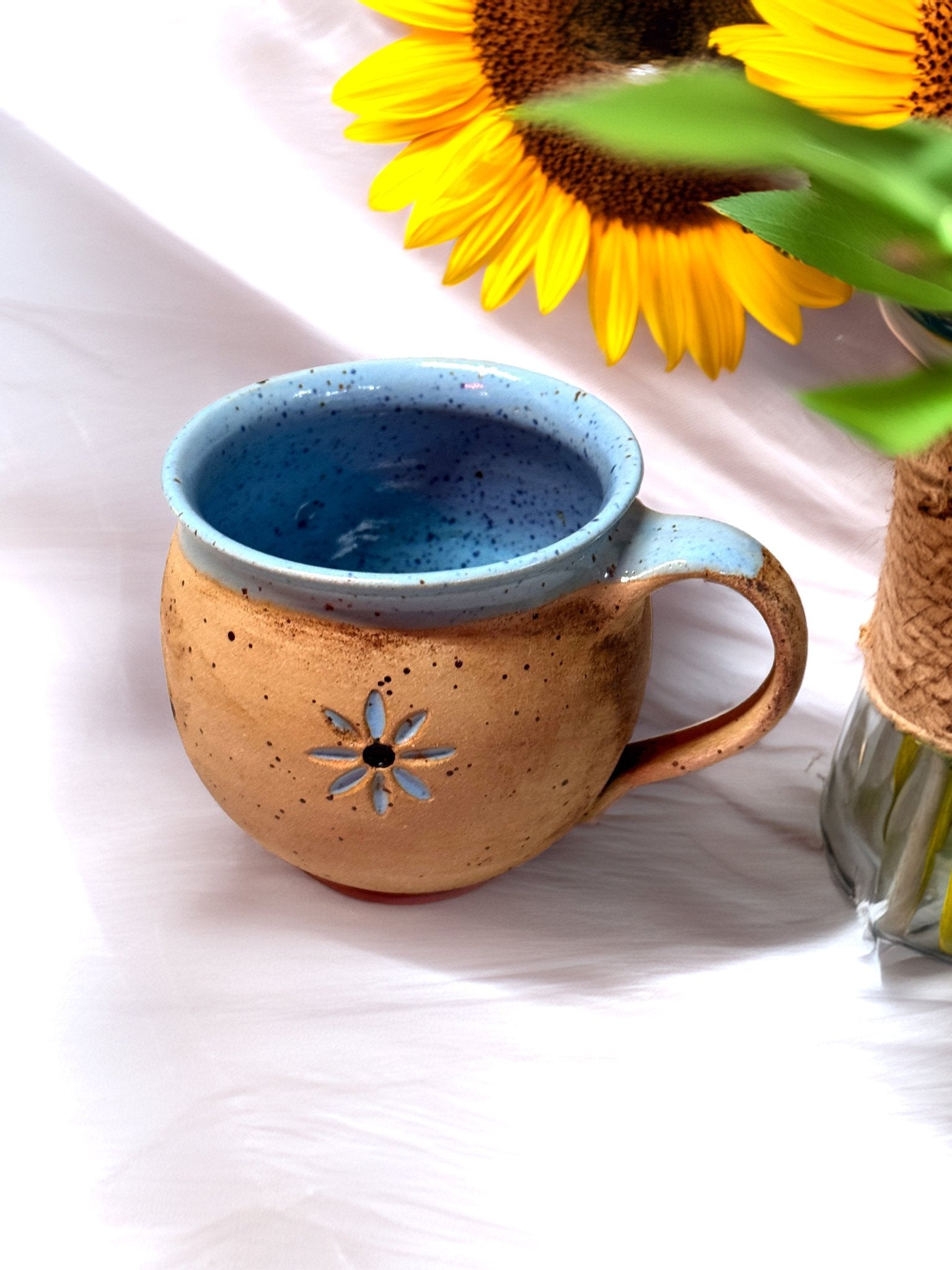 Motiv - Tassen aus Keramik Handgedreht -  - bauchige Tasse